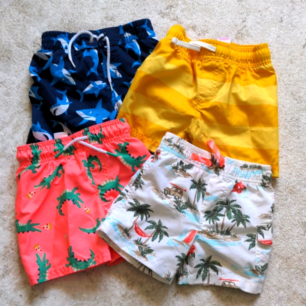 Set of 4 Swim Trunks